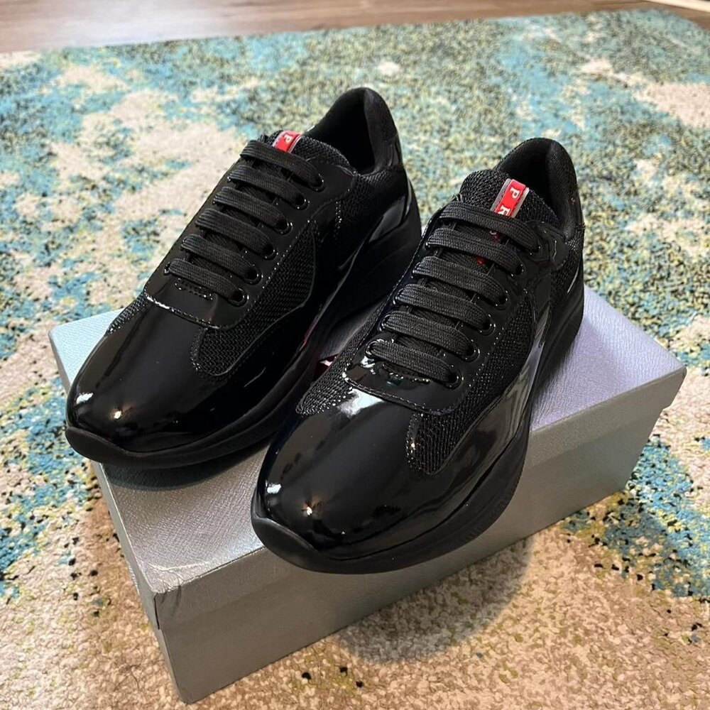 Prada Men's Black Trainers US 11